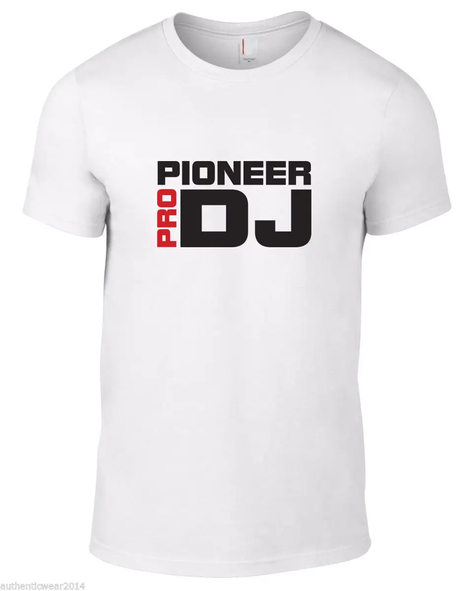 Белая футболка PIONEER PRO DJ Клубная одежда CDJ NEXUS AUDIO DDJ 2000 850 800 750 EDM крутая повседневная