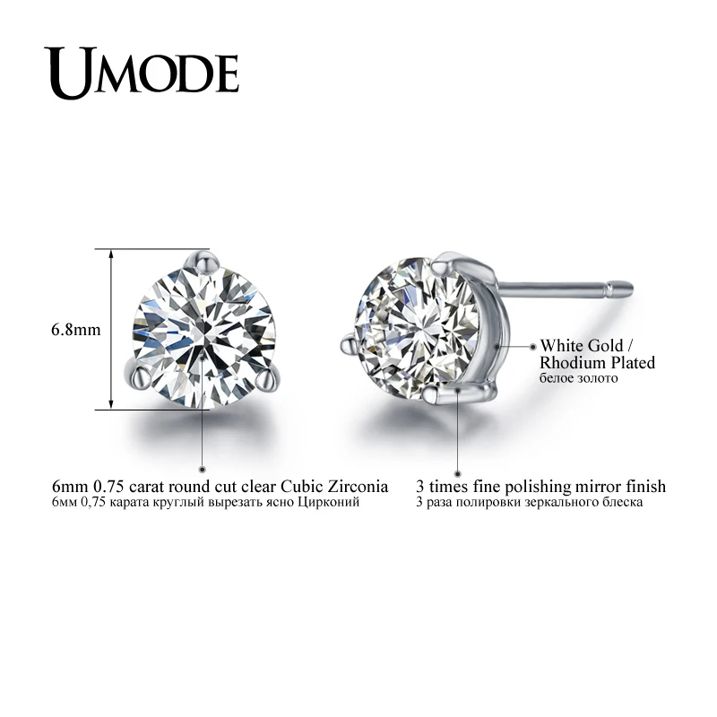 UMODE брендовые ювелирные изделия новые модные женские аксессуары кубический