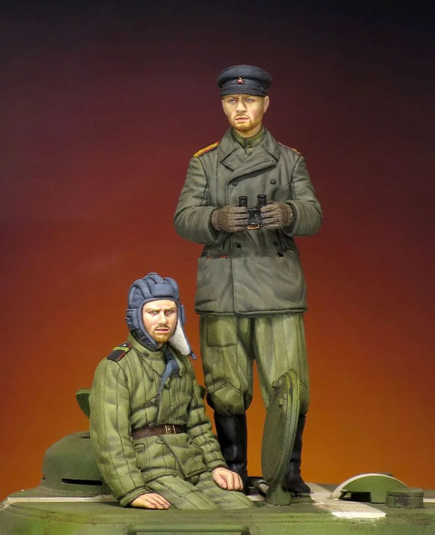 1/35 модельная фигурка из смолы набор Un00Ass00Ambled Unp00Ainted 00A52 | Игрушки и хобби