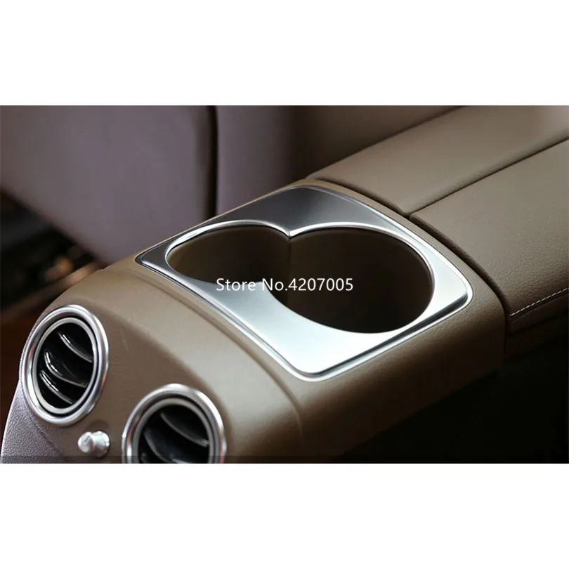 Для Mercedes Benz E Class W213 E200 E300 E320 2016-2018 держатель для заднего сиденья стакана воды