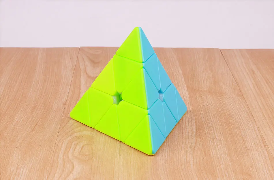Yuxin Pyramidcube, волшебный куб,, zhisheng, без наклеек, пирамида, пластиковый кубик-головоломка, детские игрушки, профессиональная скорость, Cubo Magico