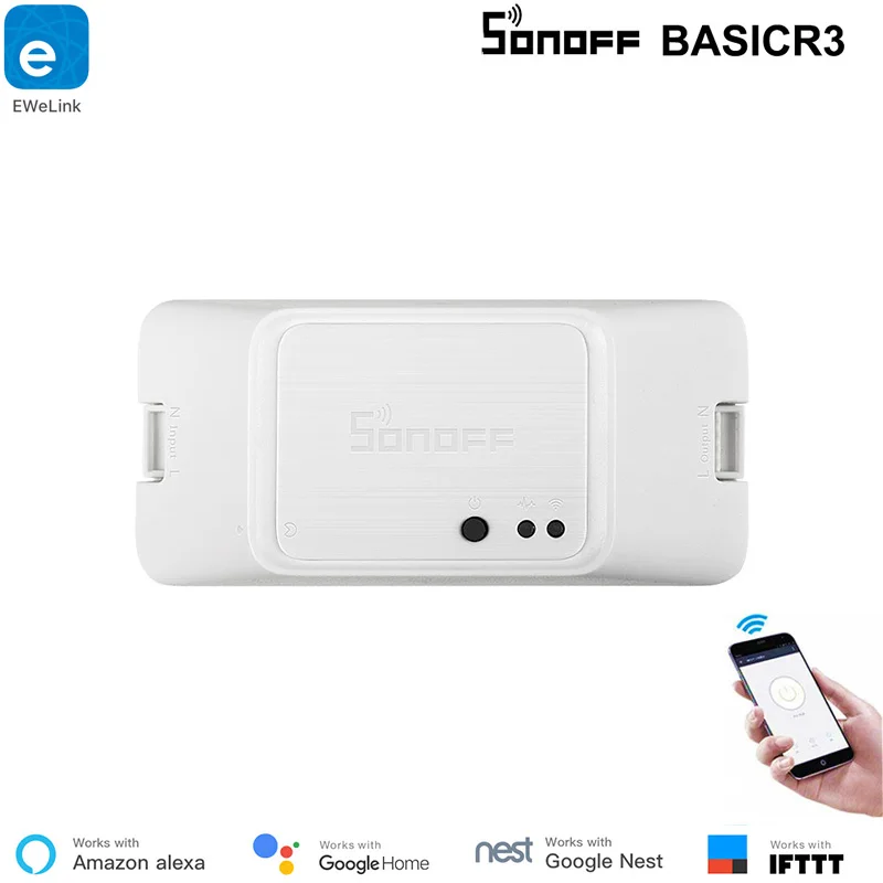 Новое поступление Sonoff Basic 3 WiFi умный домашний переключатель DIY домашняя