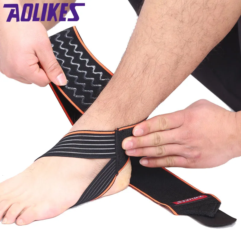 AOLIKES 1 шт. безопасный с поддержкой лодыжки брюки для занятий спортом защита мягкая