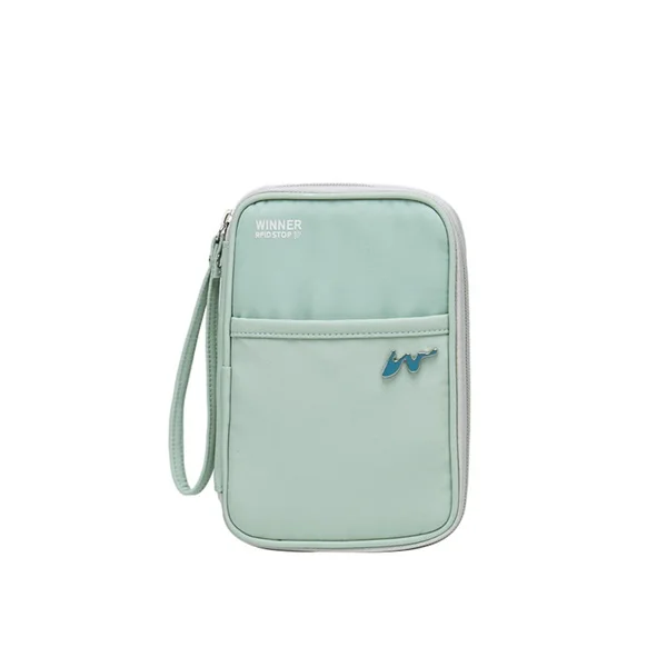 Light green S Многофункциональный кошелек для путешествий, паспорта, карт, держатель для женщин и мужчин, держатель для кредитных карт, для мобильного телефона, для удостоверения личности, для мужчин, t, для хранения, посылка, аксессуары - Цвет: Light green S
