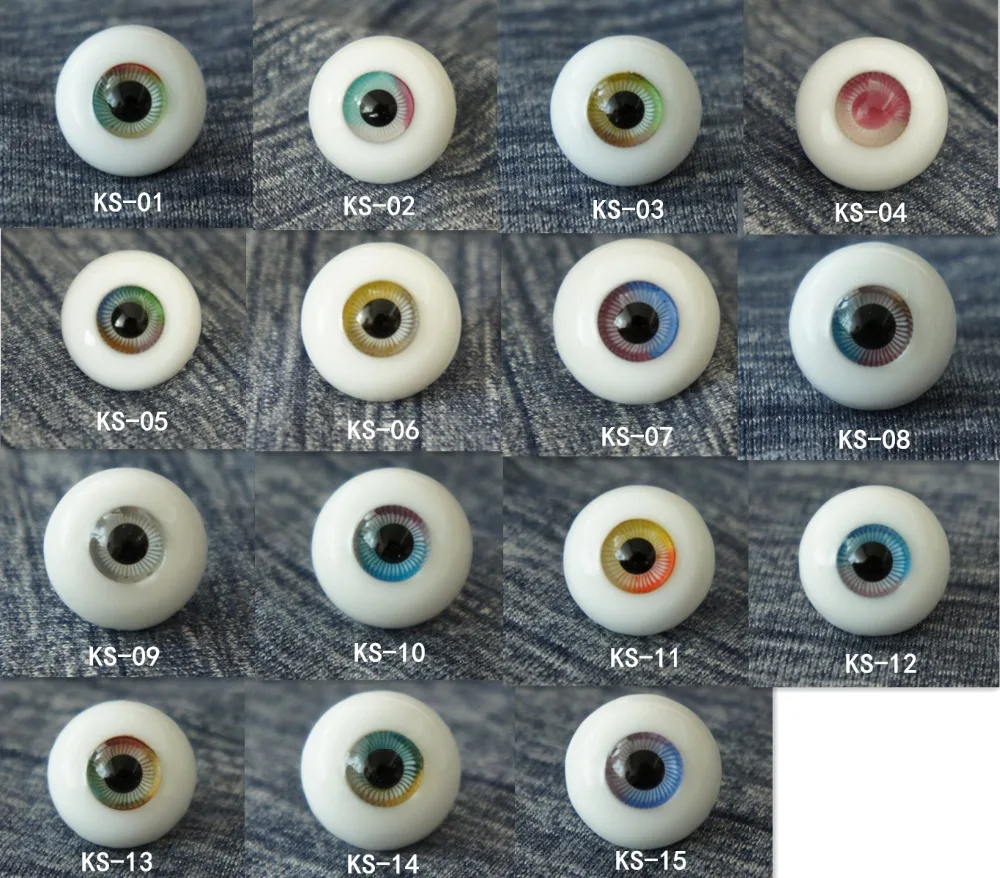 KS BJD кукла стеклянный глаз EKS серия 1/12 1/8 1/6 1/4 1/3 22 см 24 ручной работы стеклянная