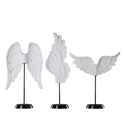 Крылья Ангела керамические поделки Креативные украшения для дома гостиной