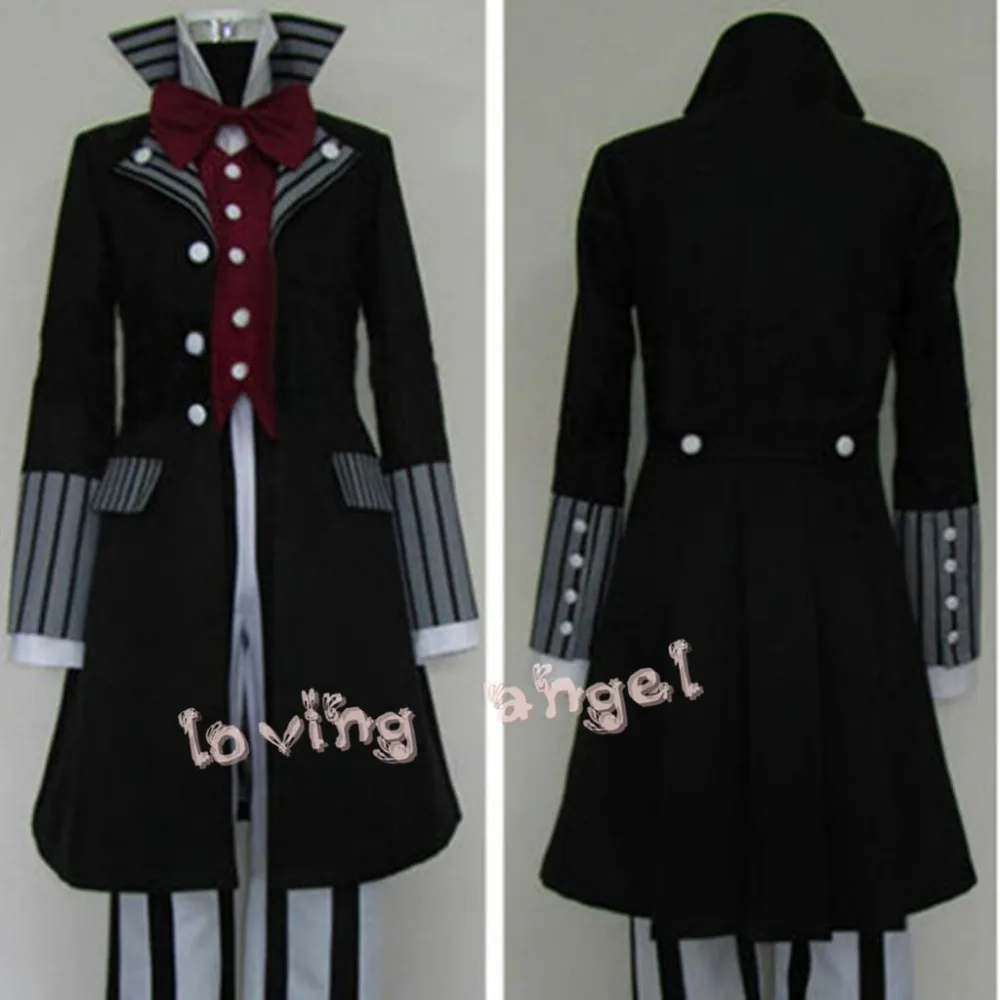 Костюм черного Батлера курошишсудзи гробола для косплея вечеринки