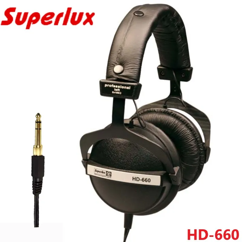 Студийные мониторные наушники Superlux HD660 с динамическим мониторингом для записи