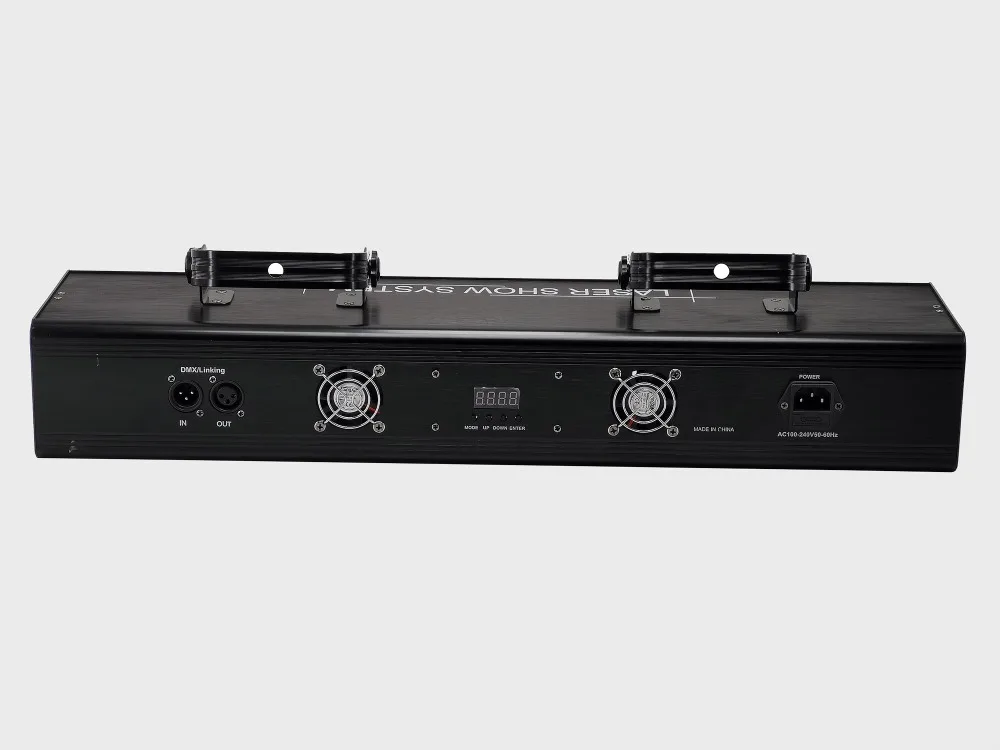 4 линзы 30 Вт сценический лазерный светильник 7CH DMX512 звук активированный диско вечерние светильник с эффектом s зеленый, красный, фиолетовый, желтый