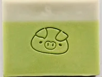 Мыло ручной работы стандартный мини мыло diy печать - Цвет: pig size2x2CM