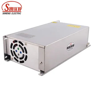 SMUN S-600-48 110V/220VAC to 600W 48VDC 12.5A Single Output AC-DC Switching Power Supply Unit