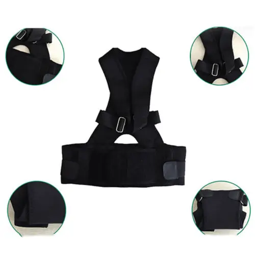 

Posture Corrector Belt Shoulder Back Supports Belt Men Women Straighten Braces Support Belt Shoulder Back Posture Corrector Belt