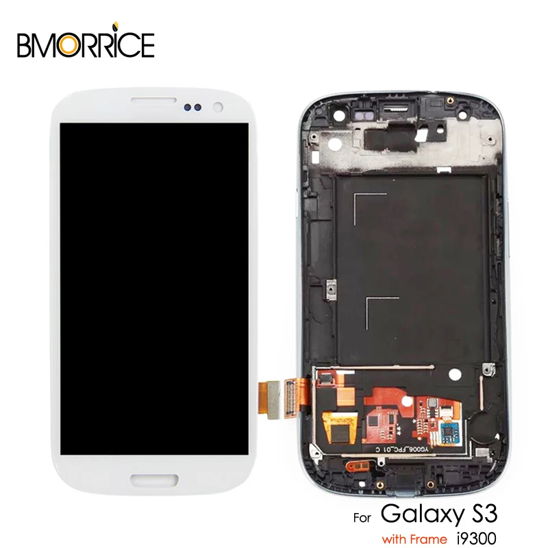 ЖК дисплей для Samsung Galaxy S3 I9300 I9300i I9301 I9301i I9305 сенсорный экран дигитайзер
