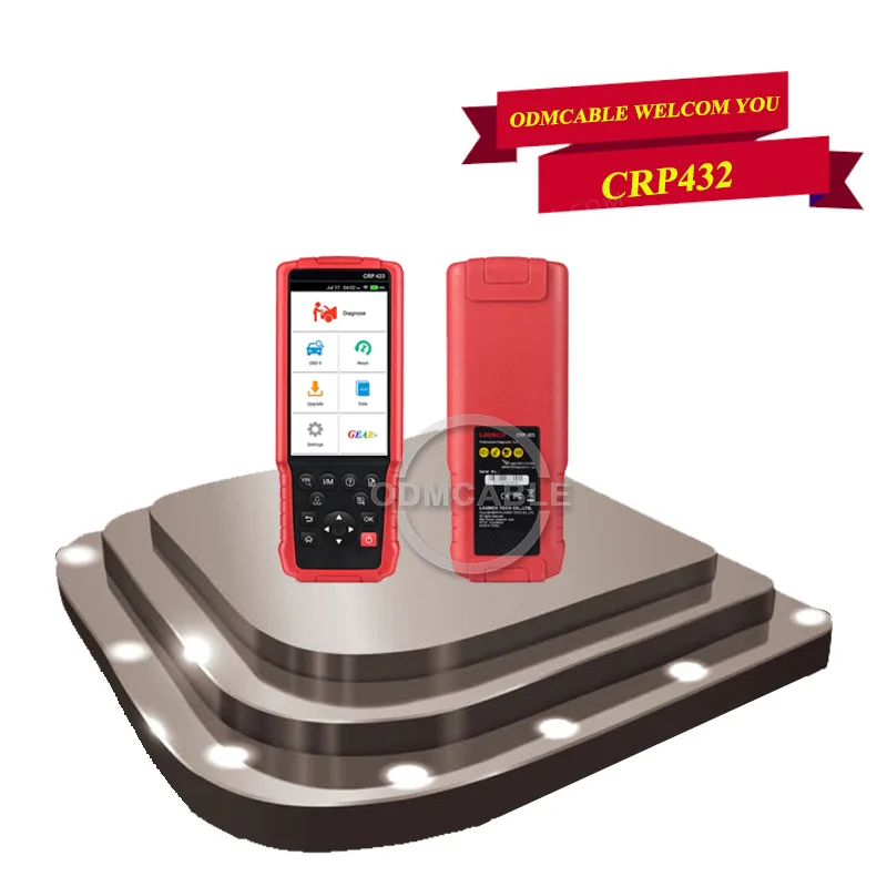 

LAUNCH X431 CRP423 OBD2 сканер кода для двигателя/ABS/подушки безопасности/на тест авто код диагностический сканер инструмент для запуска CRP432