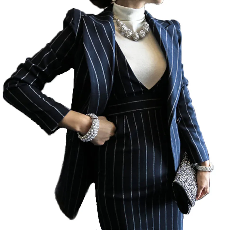 Осень зима новая Саморазвитие деловая куртка жилет упаковка платье юбка