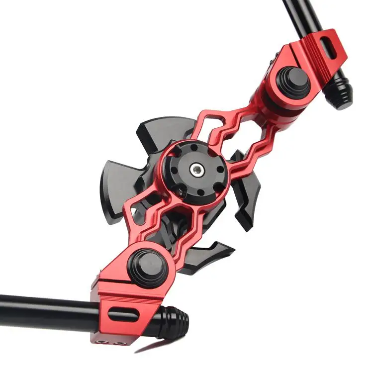Keoghs модификация мотоцикла Руль с ЧПУ Алюминиевый сплав для Yamaha скутер Bws Rsz Jog Cygnus Honda Kawasaki Suzuki - Цвет: mix