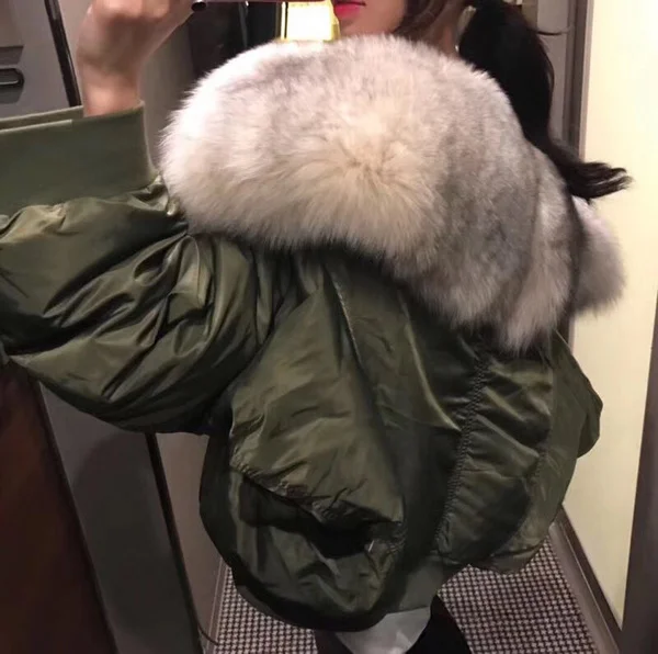 Уитни Ван 2018 осень зима модная уличная большой искусственный мех парка для