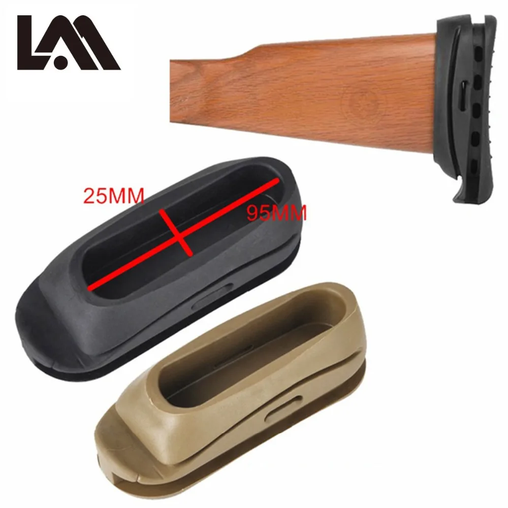 Тактический Страйкбол ударопрочный резиновый АК шток Pad AK47 Recoil Armas BUTT Stock винтовка