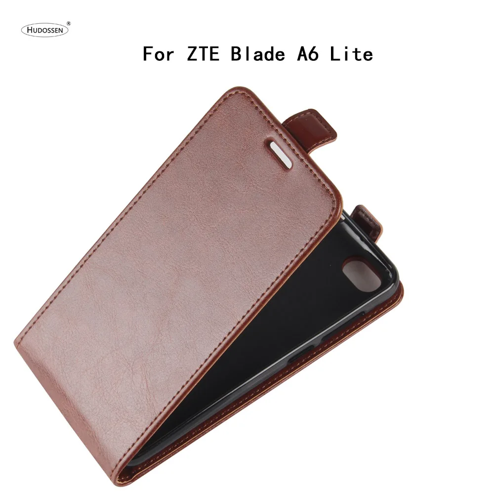 Чехол HUDOSSEN для ZTE Blade A6 Lite роскошный кожаный чехол с откидной крышкой аксессуары