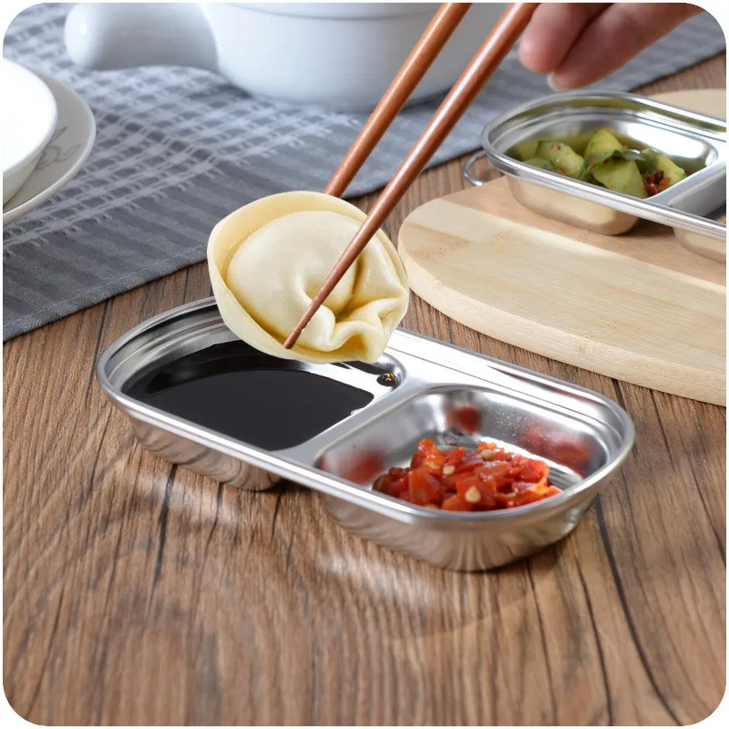 Кухонный толстый органайзер для хранения из нержавеющей стали лотки тарелка