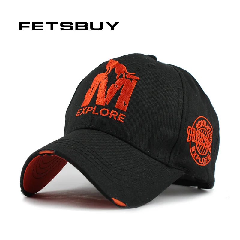 FETSBUY M бейсбольная кепка мужская хлопковая для мужчин и женщин Регулируемая Кепка
