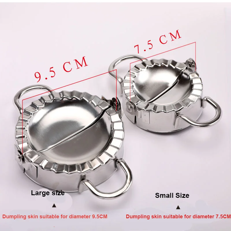 Кухня аксессуары Еда Класс Нержавеющая сталь клецки создатель формочка-обертка