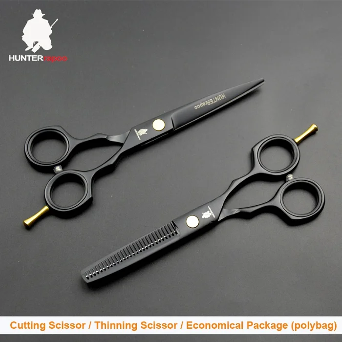 2pcs scissor no bag Скидка 30% 5,5 дюймов из нержавеющей стали Профессиональные Парикмахерские ножницы набор филировочные ножницы для декоративные парикмахерские ножницы HT9131 - Цвет: 2pcs scissor no bag