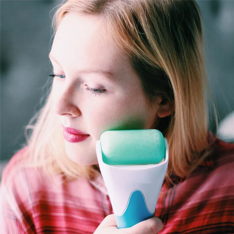 Ледяной ролик для кожи лица Derma охлаждающий массажа Дерма ледяной Новое