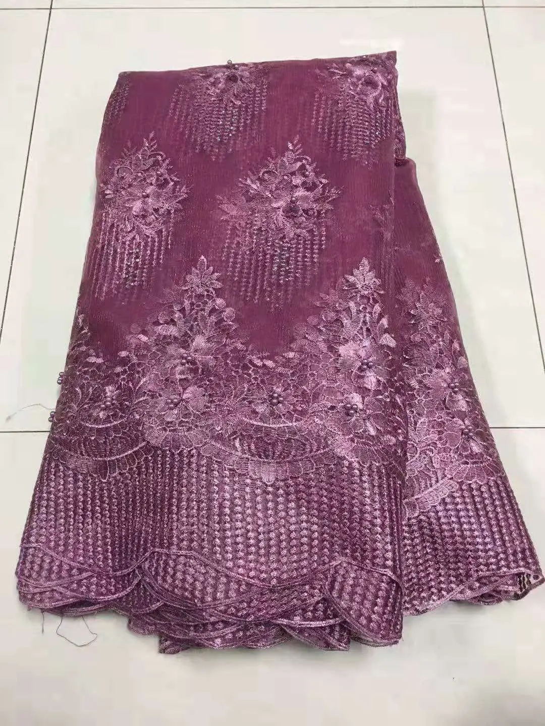 

african lace fabric 2019 latest high quality lace french mesh fabric beaded stones nigerian swiss lace fabrics for dress LHX15F