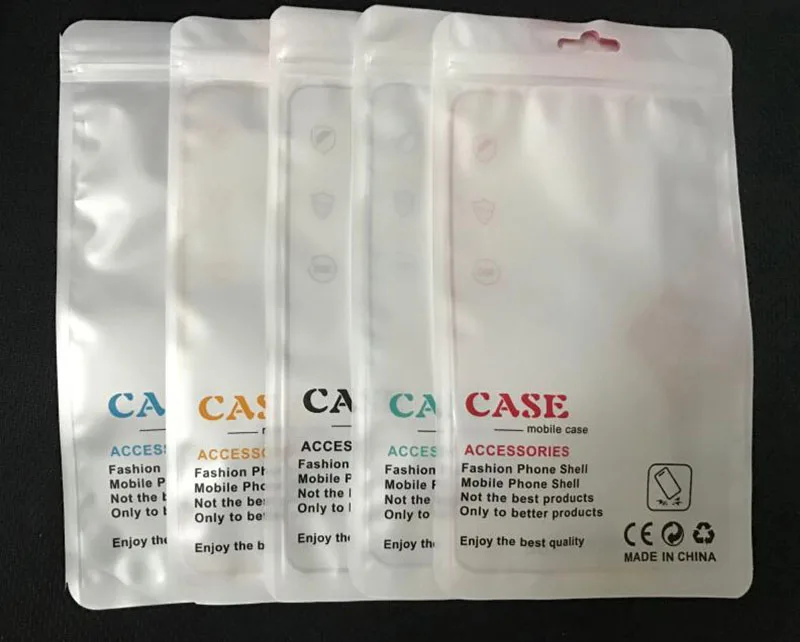 Молния 21 5*12 см пластиковая Розничная упаковка сумка Поли для Iphone XR 8 11 7 Coque Fundas