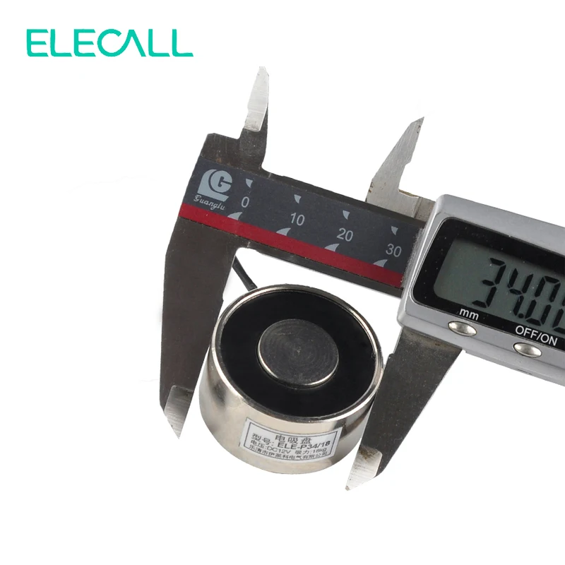ELE-P34/18 LS-P34/18 12V 24V DC Электрический подъемный магнит электромагнитный подъемник 18
