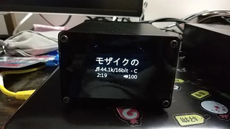 ES9038Q2M HiFi DAC декодер DSD128/PCM384 музыкальный плеер для Raspberry Pi 3B+/3B/2B с 1,54 дюймовым OLED