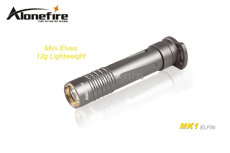 Фонарик AloneFire Elves MK1 CREE XP G R2 светодиодный легкий для 1 батареи xAAA или 14500|lamp wall|lamp