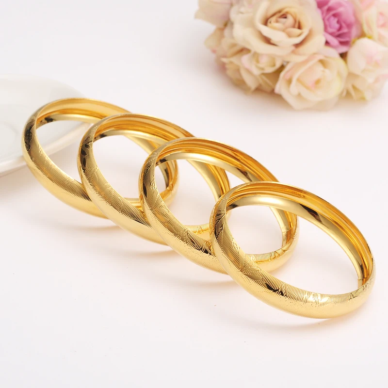Большие золотистые/Серебристые браслеты из Дубая 1 шт.|silver bangles women|silver banglebangles women |