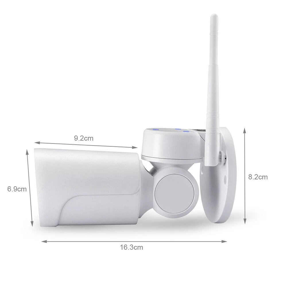Anpviz 960P HD Беспроводная камера наблюдения наружная 2,8-12 мм 4X зум WiFi PTZ камера Пульт дистанционного управления Встроенный микрофон