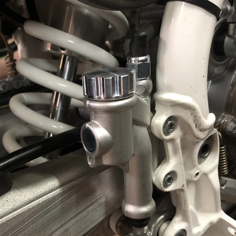 Задний тормозной резервуар Крышка для Husqvarna FE250 FE350 FE450 FE501 TE150 TE250 TE300 TC125 TC250 FC250 FC350