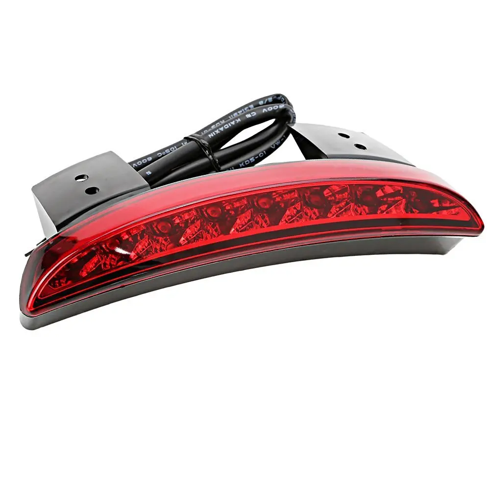 Кромка обрезанного крыла 12 В светодиодный стоп сигнал для железа Sportster XL883N 883L 1200C