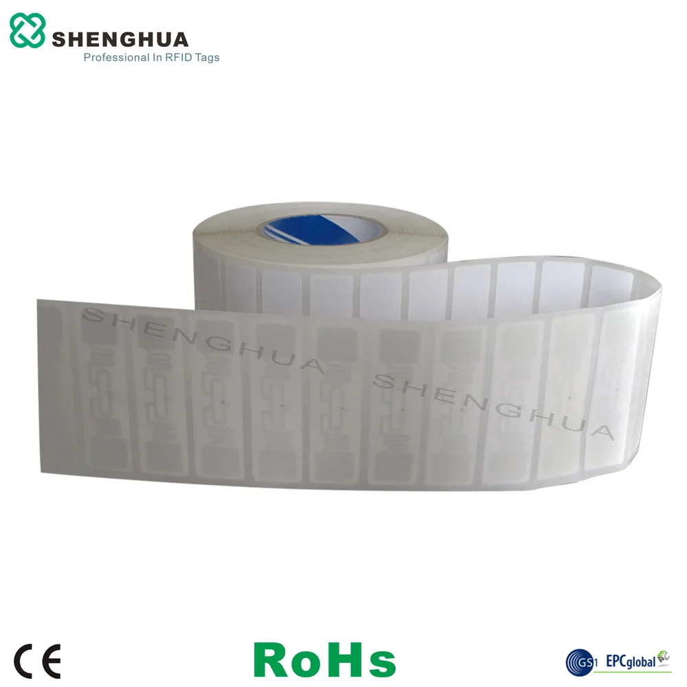 

2000pcs/roll UHF RFID Tag Sticker Alien chip rfid label for Warehouse Management 860-960MHz 18000-6C EPC C1 Gen2