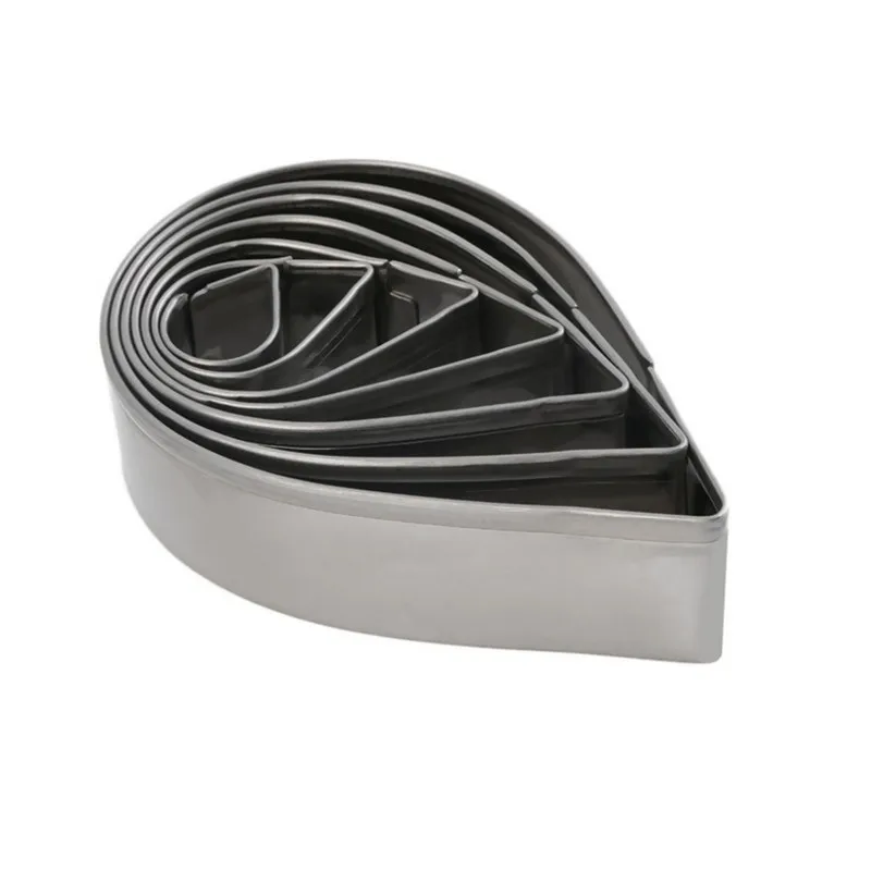 7 шт./комплект лепесток розы из нержавеющей стали | Дом и сад