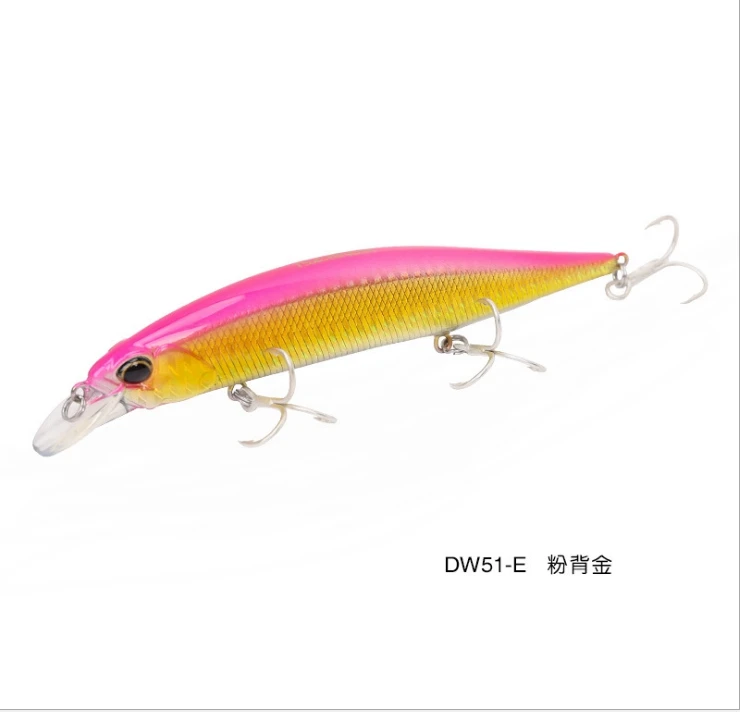 DW51E TSURINOYA Suspend Minnow рыболовные приманки 19,5 г/12 см подвесная приманка плавающая приманка 0-1,5 м приманка для морского окуня - Цвет: DW51E
