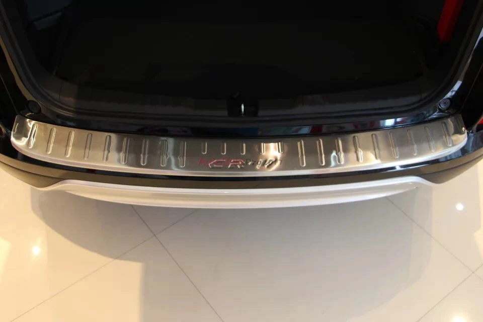 Защита для заднего бампера из нержавеющей стали Накладка на порог Honda CR V CRV 2015