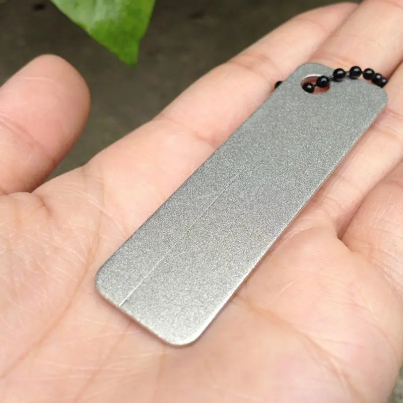 EDC Супер Жесткий Алмазный точильный камень портативный крючок для рыбной ловли