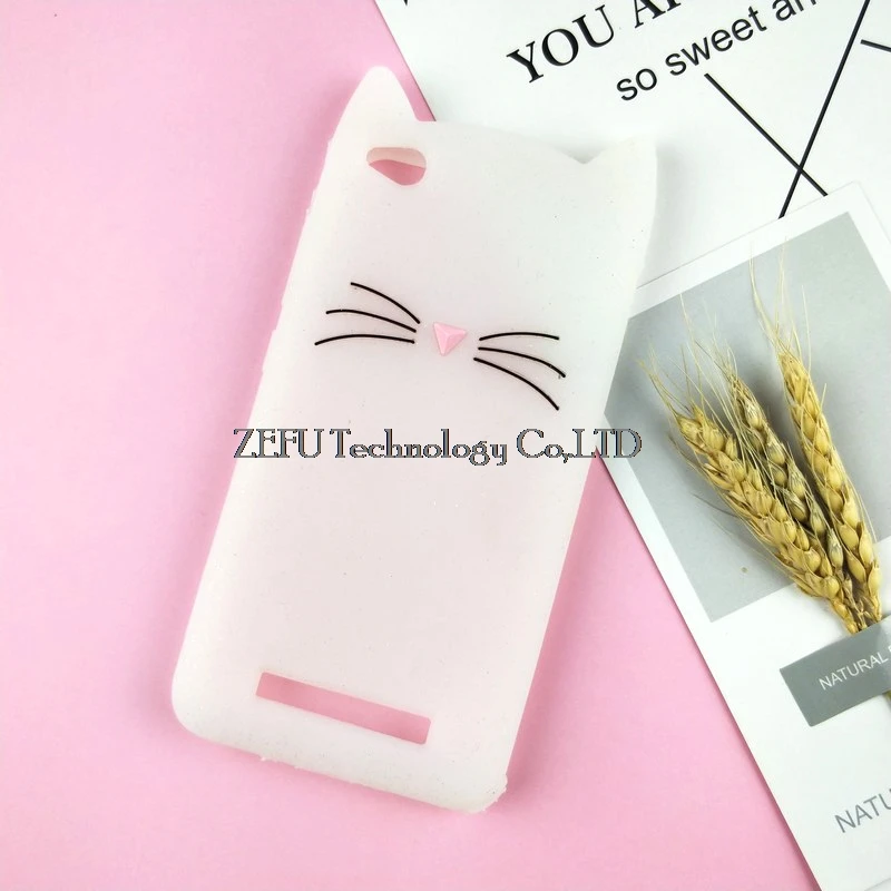 3D милый японский блестящий чехол с котом для Xiaomi Redmi 4A Red Rice 3 Hongmi 4i 4C Redmi Note 3 Note 4X Red Rise Pro Mi5 5S 5X Mi6 - Цвет: HuXu Clear
