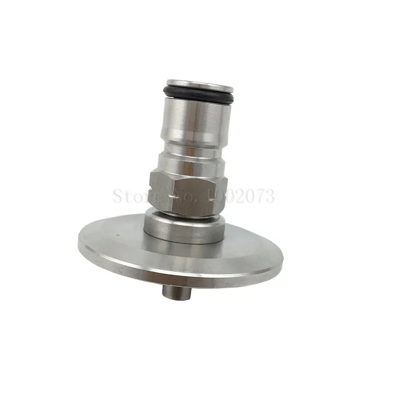 

SS304 Sanitary Brewer Fitting Ball Lock Post with 50.5mm OD ferrule 1.5"Tri Clamp for Home Brew Pressure Fermentatiion