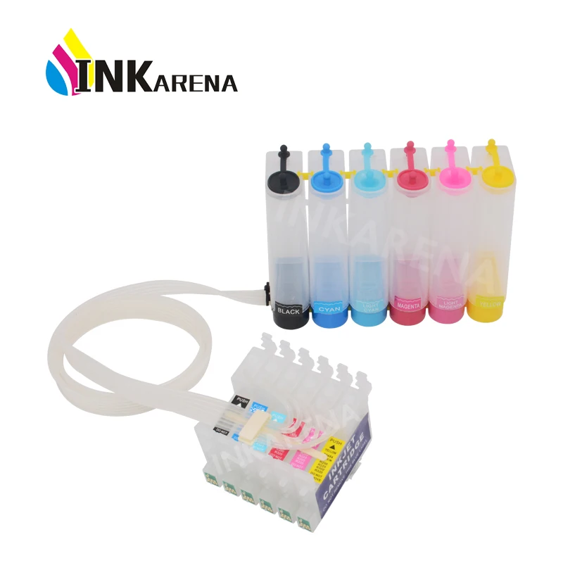 T0791 СНПЧ система подачи чернил для Epson 1400 1410 1430 1500 Вт P50 PX650 PX660 PX700W PX710W PX720WD PX730WD 800FW