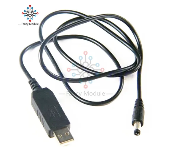 Кабель преобразователь Z09 USB 9 В/12 В разъем постоянного тока 5 мм x 2 1 модуль