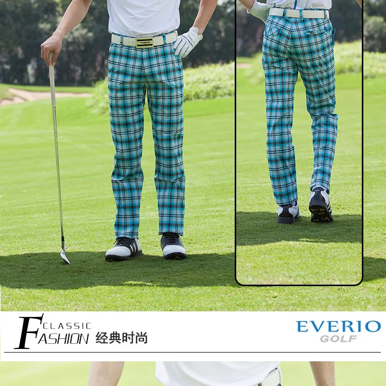 Мужская одежда для гольфа, спортивные штаны, Vete men ts De Golf Pour Hommes, Брендовые мужские британские повседневные штаны, уличные шаровые штаны, тонкие клетчатые брюки