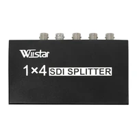 wiistar sdi splitter 1x4 multimedia split extender full hd 1080p sdi 4 ports splitter sd hd 3g sdi for tv sdi camera