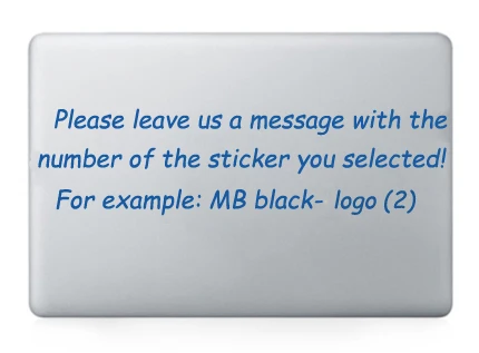 customize Новые крутые наклейки для ноутбука Apple Macbook Air 11 13 retina Pro 13 15 Мультяшные наклейки для ноутбука компьютера - Цвет: customize