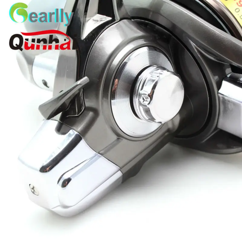 Gearlly новый бренд Qunhai Спиннинг рыболовная Катушка 13BB LDG8000-11000 4 6: 1 6BB большая игра